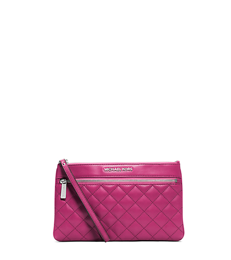 Selma Quilted-Leather Large Clutch -  - 32F4SLQW3L