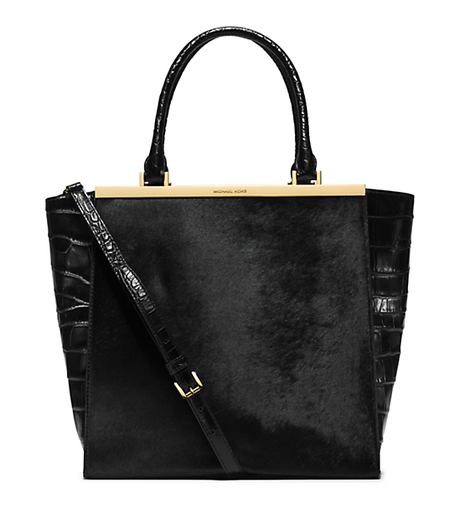 Lana Hair Calf and Embossed-Leather Tote -  - 30H4GKYT7H
