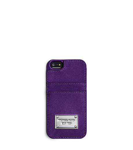 Lydia Saffiano Leather Phone Case -  - 32F4SELL5L
