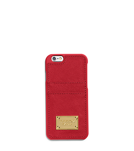 PHONE COVER W POCKET 6 - RED - 32H4GELL3L