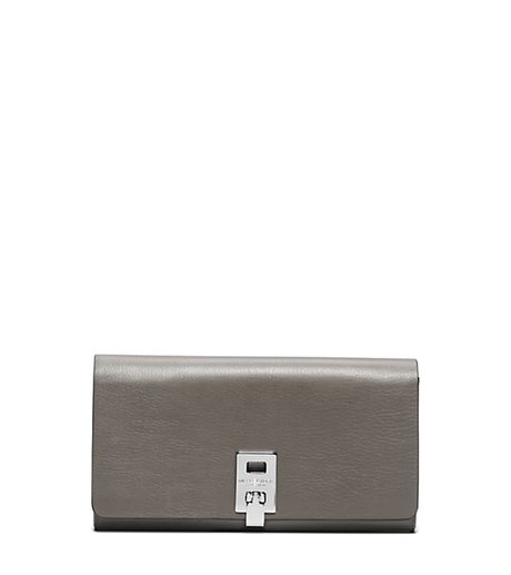 Miranda Leather Continental Wallet - GRAPHITE - 37S5PMDE2L