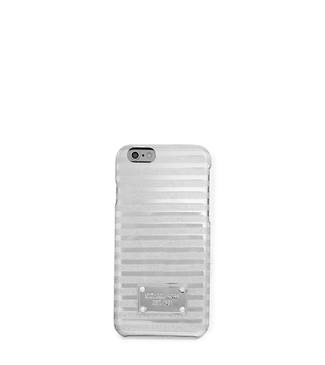 Striped Plastic Phone Case For iPhone 6 - SILVER - 32T5MELL4U