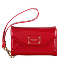 MICHAEL Michael Kors iPhone Wristlet, Red - RED - 8157A1S