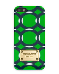 MICHAEL Michael Kors Electronics iPhoneÂ® 5 Cover - PALM/NAVY/WHITE - 32S4GELL1P