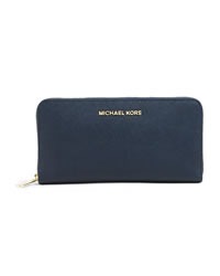 MICHAEL Michael Kors Jet Set Travel Continental Wallet - NAVY - 32S4GTVE7L