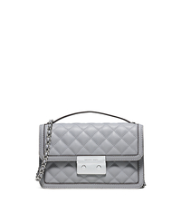Sloan Small Quilted-Leather Crossbody - DOVE - 30S6SSLM1L