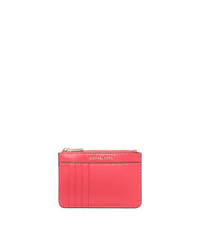 Liane Leather Card Case - CORAL - 32S6GL3D2L