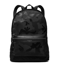 Kent Camouflage Nylon Backpack - BLACK - 33S6LKNB2U
