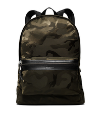 Kent Camouflage Nylon Backpack - ARMY - 33S6LKNB2U