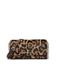Jet Set Travel Leopard Hair Calf Chain Wallet - ONE COLOR - 32F4GTVC9O