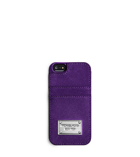 Lydia Saffiano Leather Phone Case - ONE COLOR - 32F4SELL5L