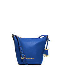 Bedford Small Leather Messenger - ELECTRIC BLUE - 30T5GBFM1L