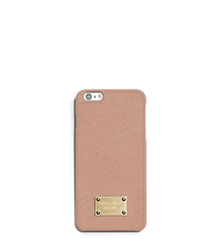Saffiano Leather Smartphone Case - BLUSH - 32T5GELL1L