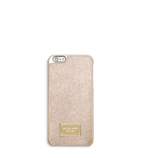 Metallic Leather Case for iPhone 6 Plus - PALE GOLD - 32T5MELL1M