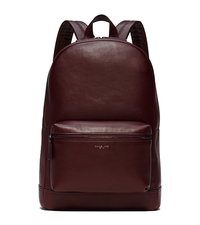 Dylan Leather Backpack - OXBLOOD - 33F5LDYB2L