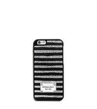 Glitter Stripe Smartphone Case - SILVER - 32H5SELL4P